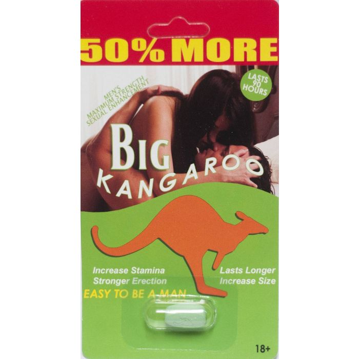 Big Kangaroo For Men Sexual Enhancement Pill 1500mg - supplemynts.com