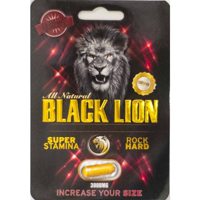 Black Lion Super Stamina 3000mg Pill No Headache - supplemynts.com