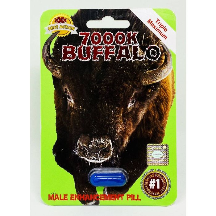 Buffalo 7000k Pill Male Sexual Enhancement - supplemynts.com