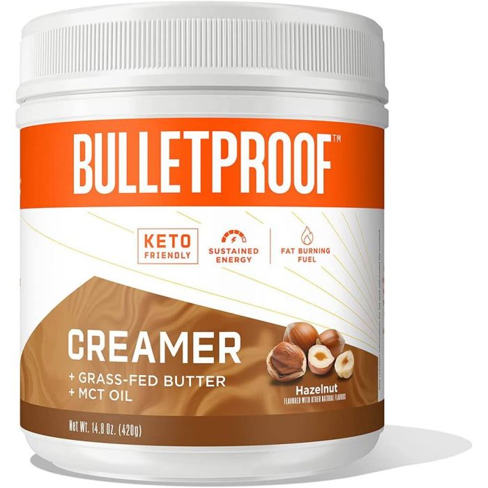 Bulletproof Keto Friendly Creamer 14.8 Oz Grass Fed Butter Mct Oil - supplemynts.com