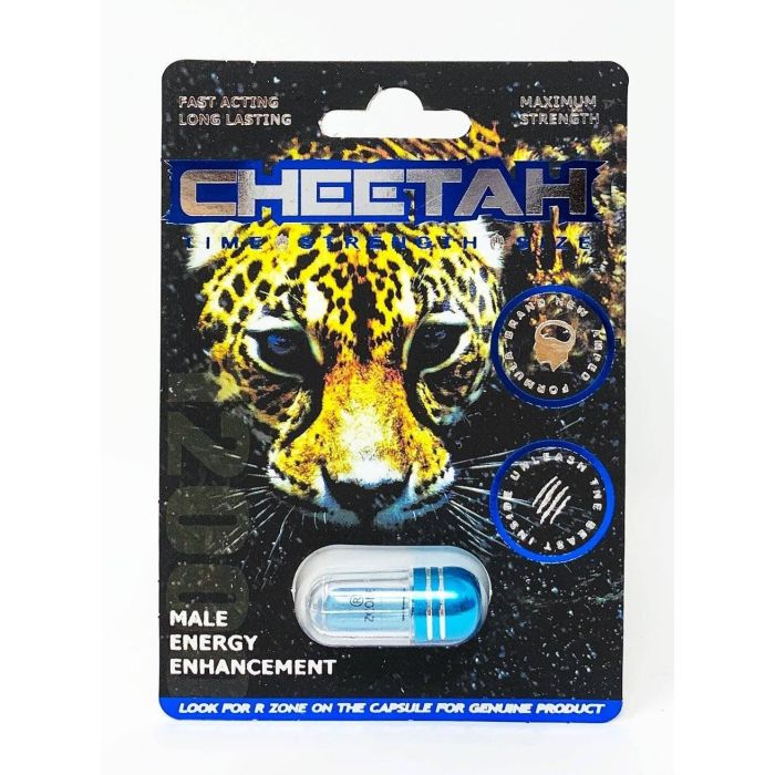 Cheetah Blue 7 Day Male Sexual Performance Enhancer Pill - supplemynts.com