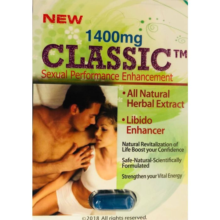 Classic 1400mg Sex Pill 2/3 Days Sexual Performance Enhancer - supplemynts.com