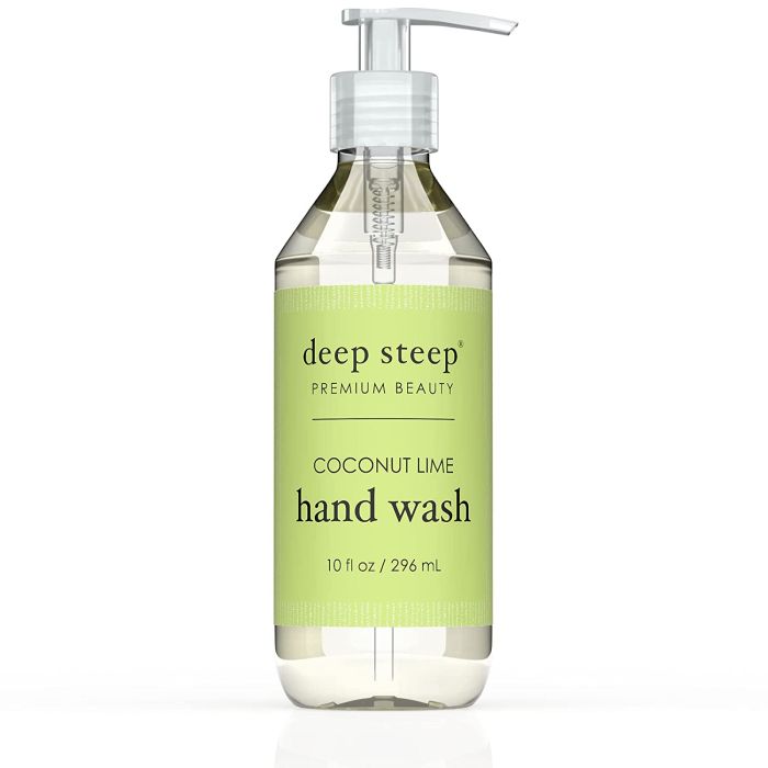 Deep Steep Coconut Lime Liquid Hand Wash Vegan Alcohol Free - supplemynts.com