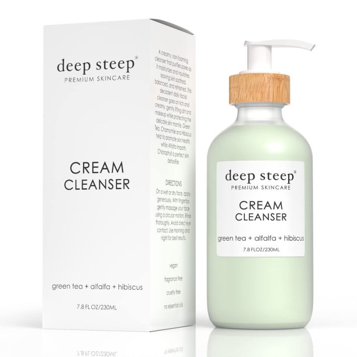 Deep Steep Cream Cleanser Fragrance Free 7.8 Oz Vegan - supplemynts.com