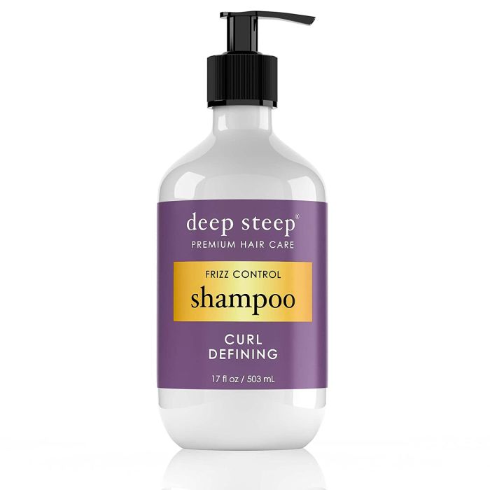 Deep Steep Curl Defining Shampoo 17 Oz Frizz Control Vegan - supplemynts.com
