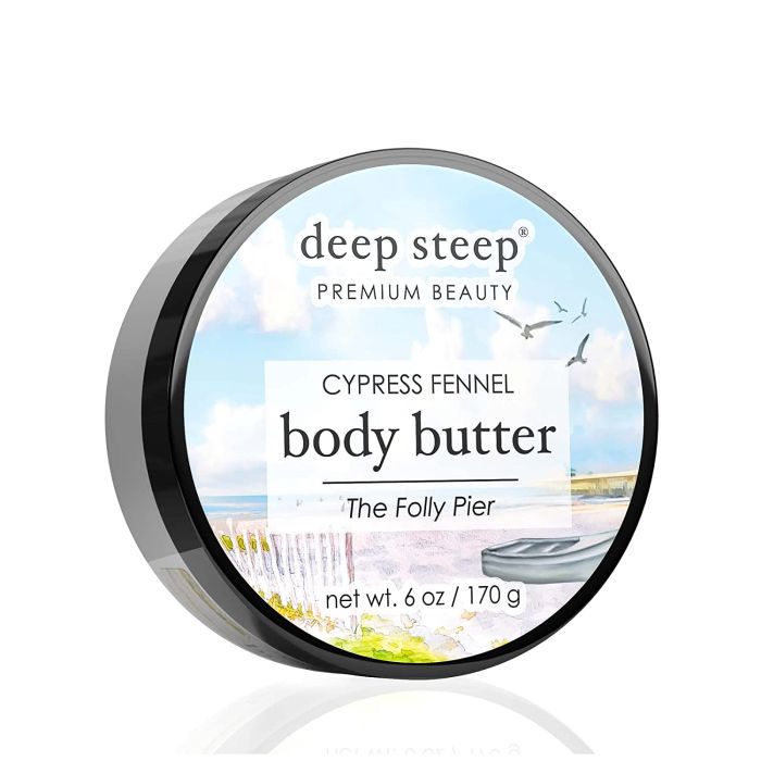 Deep Steep Cypress Fennel Body Butter The Folly Pier 6 Oz - supplemynts.com