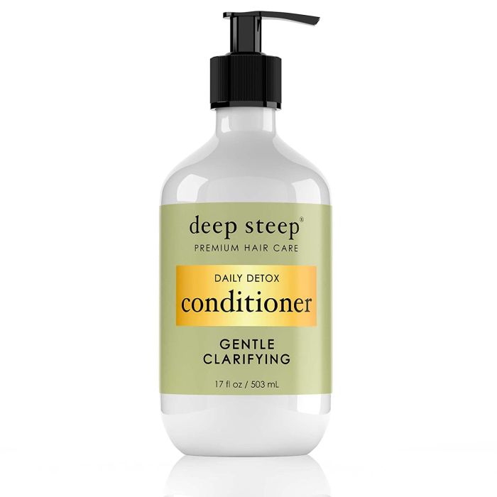 Deep Steep Gentle Clarifying Conditioner Daily Detox Vegan 17 Oz - supplemynts.com