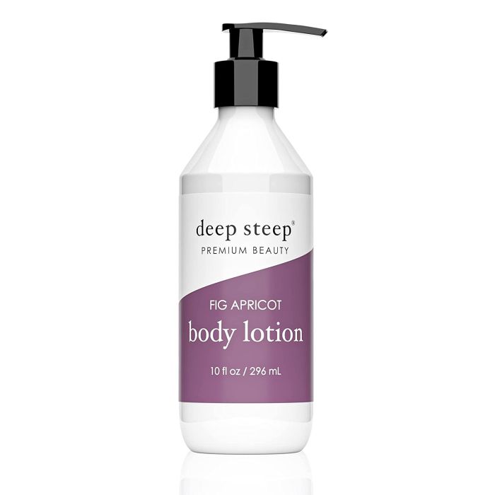 Deep Steep Premium Beauty Fig Apricot Body Lotion 10 Oz Vegan - supplemynts.com