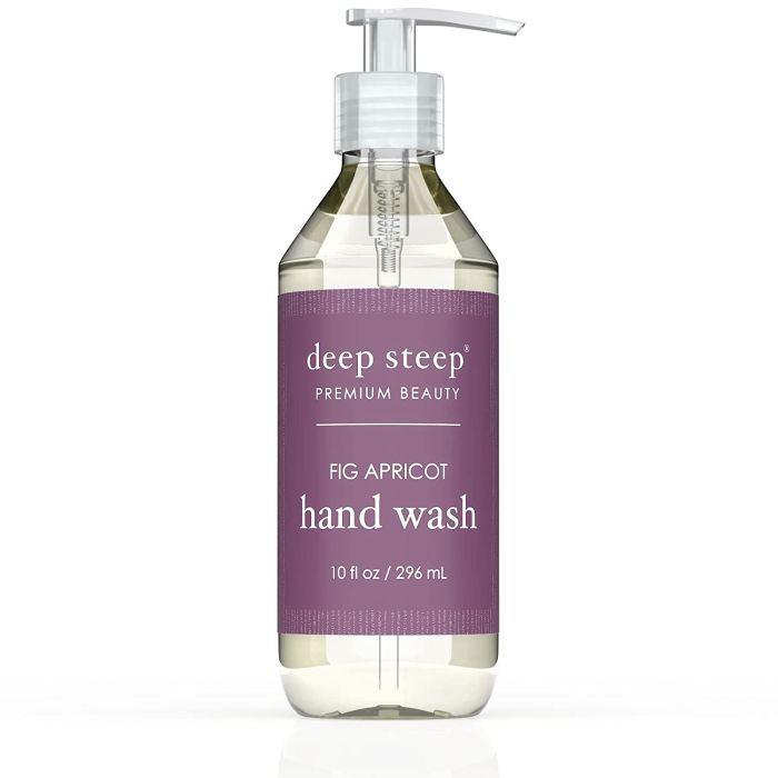 Deep Steep Premium Beauty Fig Apricot Hand Wash Vegan - supplemynts.com