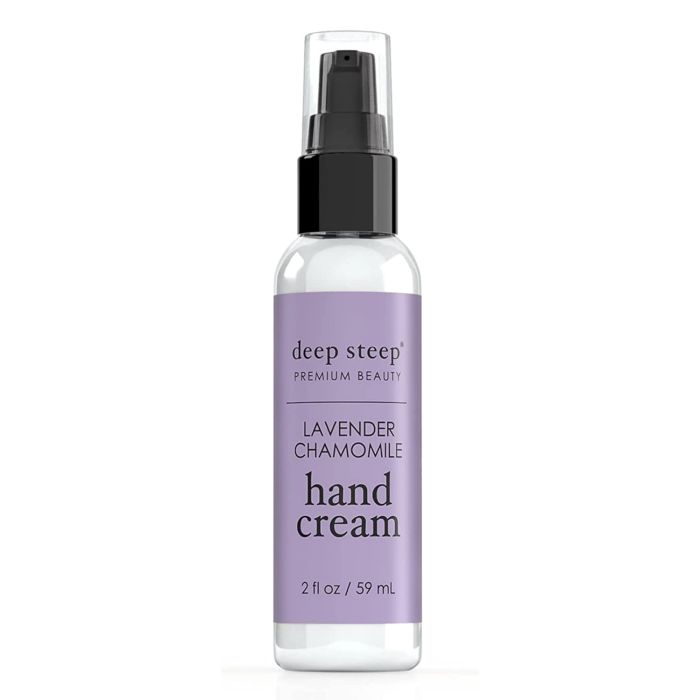 Deep Steep Premium Beauty Lavender Chamomile Hand Cream 2 Oz - supplemynts.com