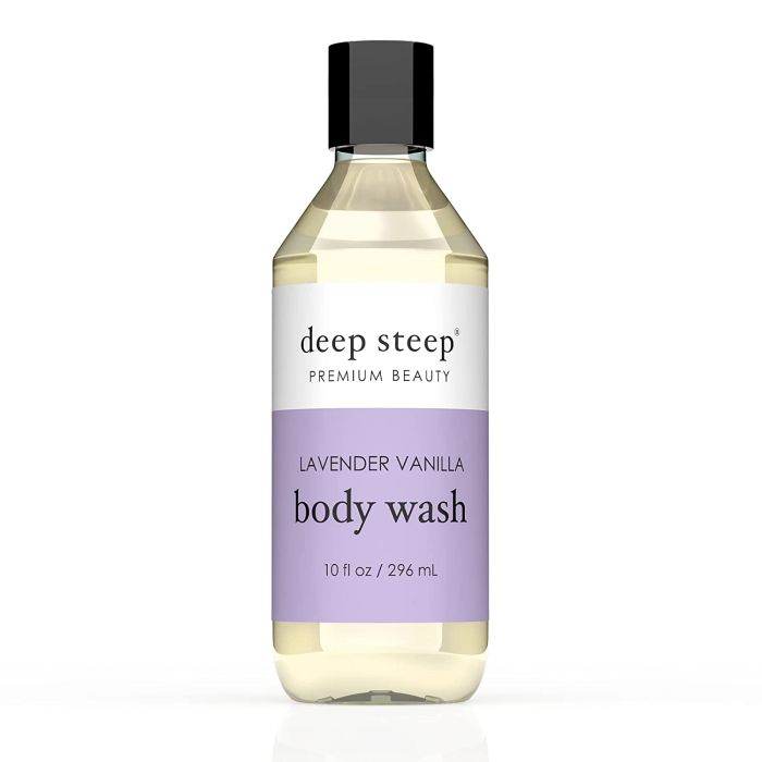 Deep Steep Premium Beauty Lavender Vanilla Vegan Body Wash - supplemynts.com