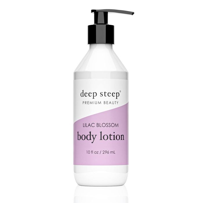 Deep Steep Premium Beauty Lilac Blossom Vegan Body Lotion 10 Oz - supplemynts.com