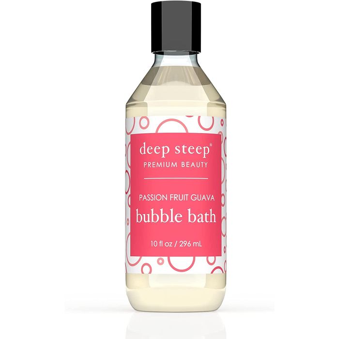 Deep Steep Premium Beauty Passion Fruit Guava Bubble Bath 10 Oz - supplemynts.com