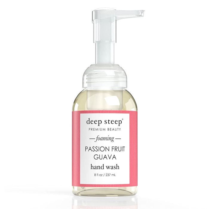 Deep Steep Premium Beauty Passion Fruit Guava Foaming Hand Wash 8 Oz - supplemynts.com