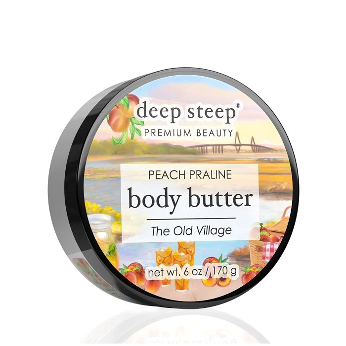 Deep Steep Premium Beauty Peach Praline Body Butter 6 Oz Vegan - supplemynts.com