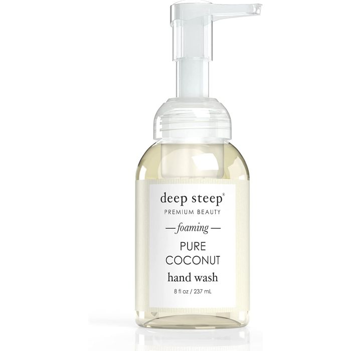 Deep Steep Premium Beauty Pure Coconut Vegan Foaming Hand Wash 8 Oz - supplemynts.com