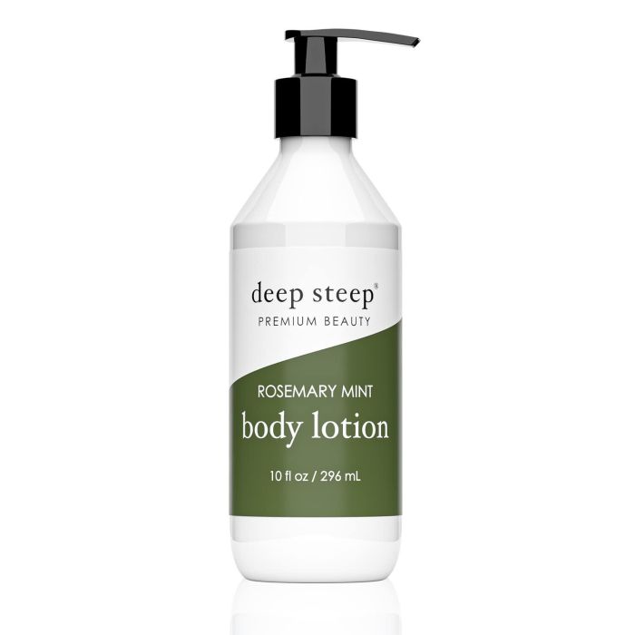 Deep Steep Premium Beauty Rosemary Mint Vegan Body Lotion 10 Oz - supplemynts.com