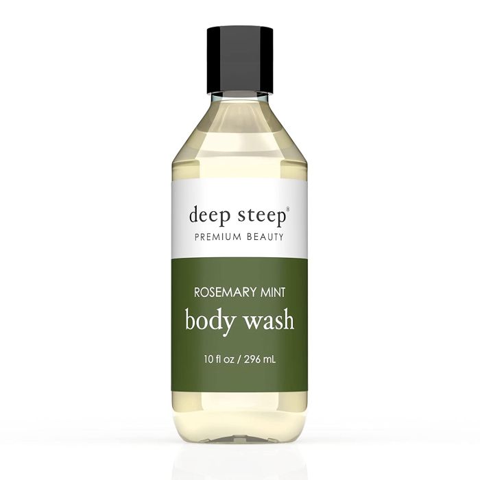 Deep Steep Premium Beauty Rosemary Mint Vegan Body Wash 10 Oz - supplemynts.com