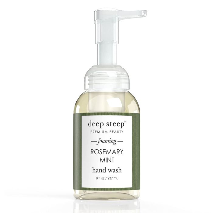 Deep Steep Premium Beauty Rosemary Mint Vegan Foaming Hand Wash 8 Oz - supplemynts.com