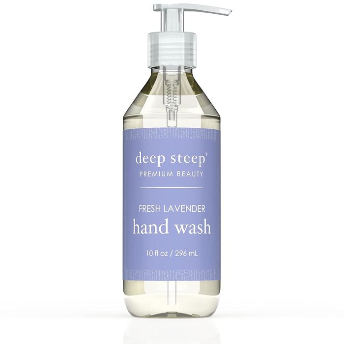 Deep Steep Premium Beauty Vegan Fresh Lavender Hand Wash - supplemynts.com