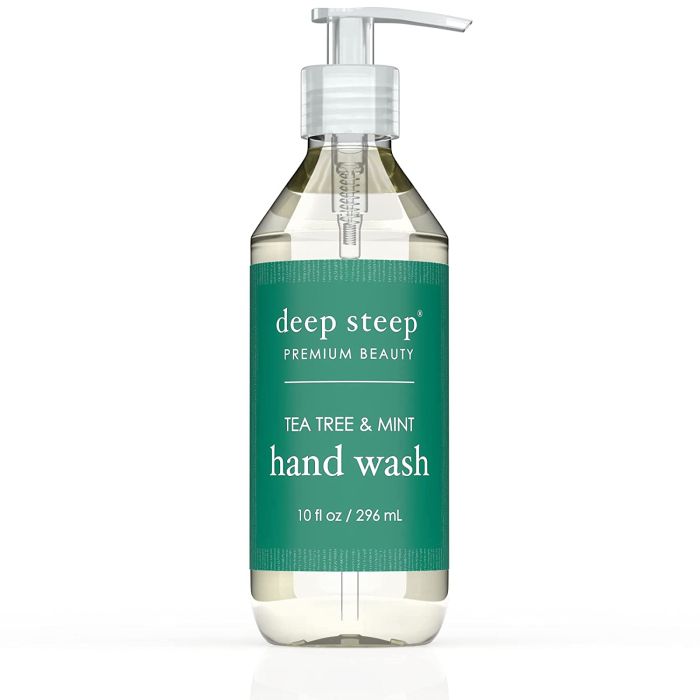 Deep Steep Premium Beauty Vegan Tea Tree Mint Liquid Hand Wash - supplemynts.com