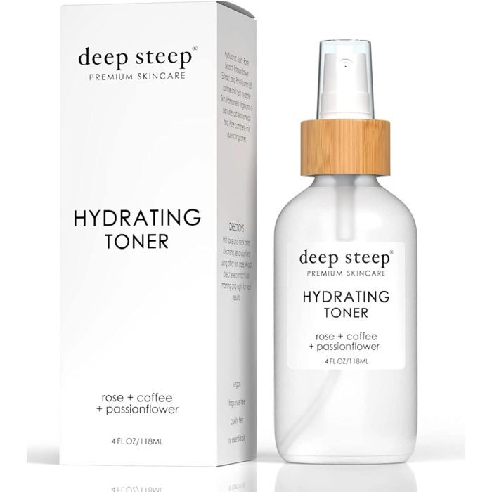 Deep Steep Premium Skincare Fragrance Free Hydrating Toner 4 Oz - supplemynts.com