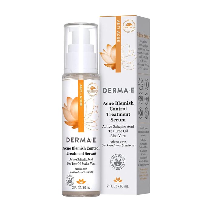 Derma E Acne Blemish Control Treatment Serum 2 Oz Vegan - supplemynts.com