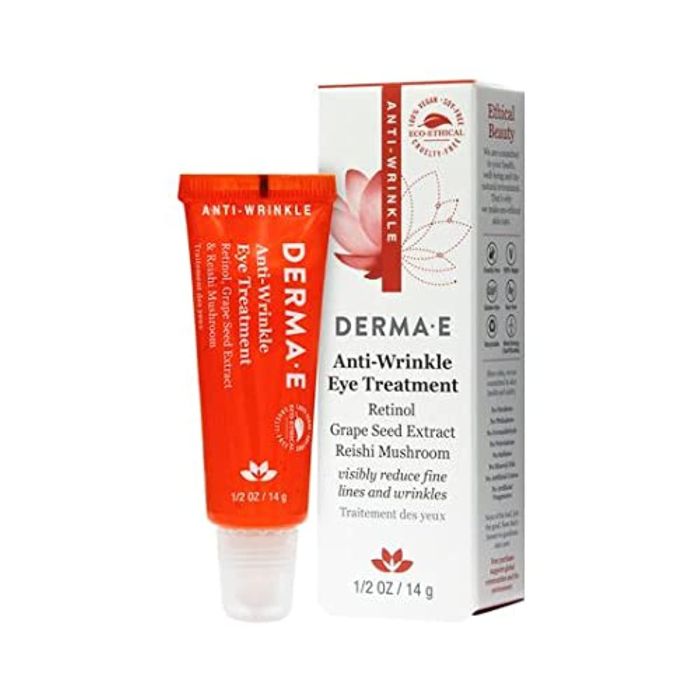 Derma E Anti Wrinkle Eye Treatment Vegan Retinol Grape Seed Extract - supplemynts.com