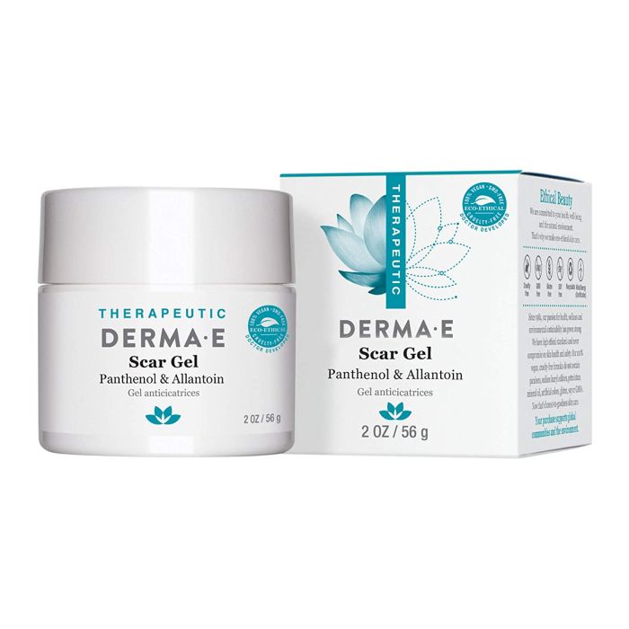 Derma E Scar Gel 2 Oz Panthenol Allantoin Vegan Cruelty Free - supplemynts.com