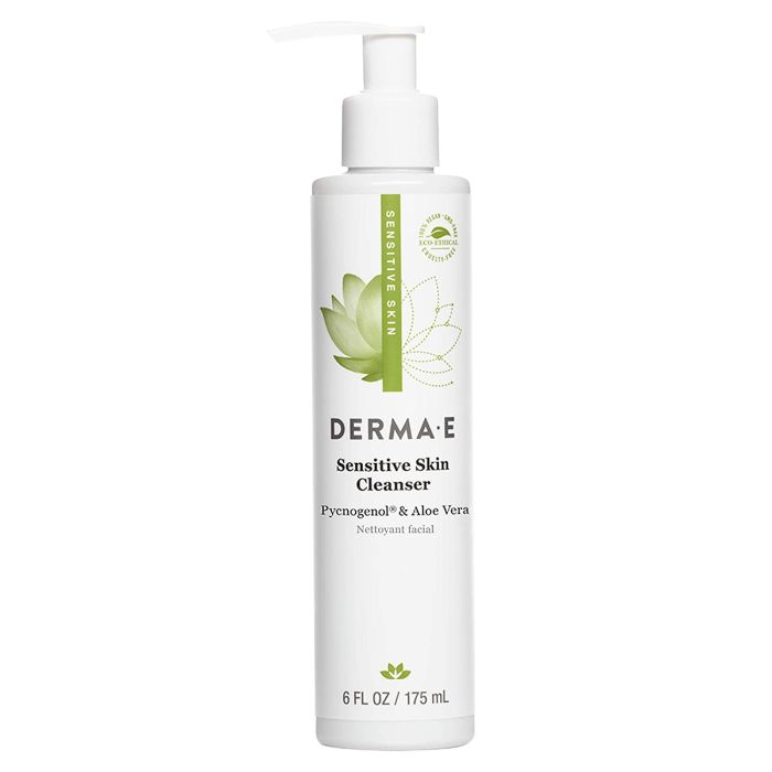 Derma E Sensitive Skin Cleanser Pycnogenol Aloe Vera 6 Oz Vegan - supplemynts.com