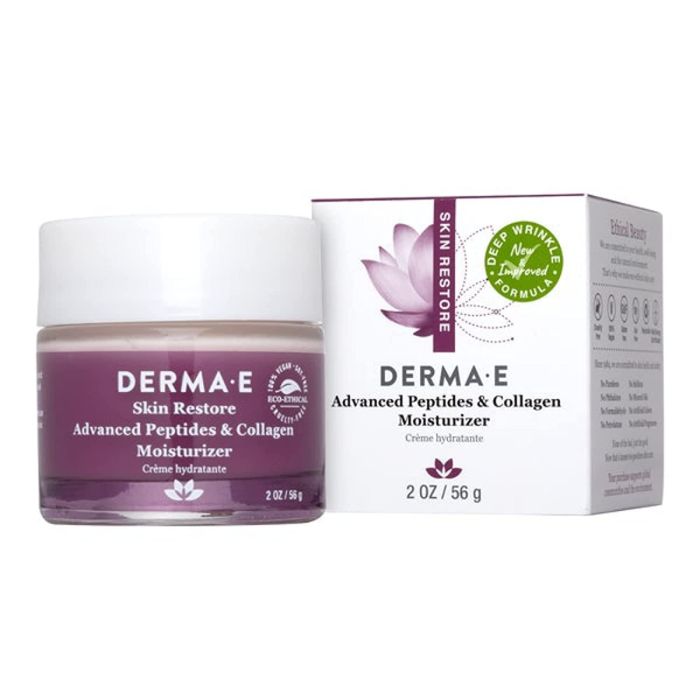 Derma E Skin Restore Advanced Peptides Collagen Moisturizer 2 Oz Vegan - supplemynts.com