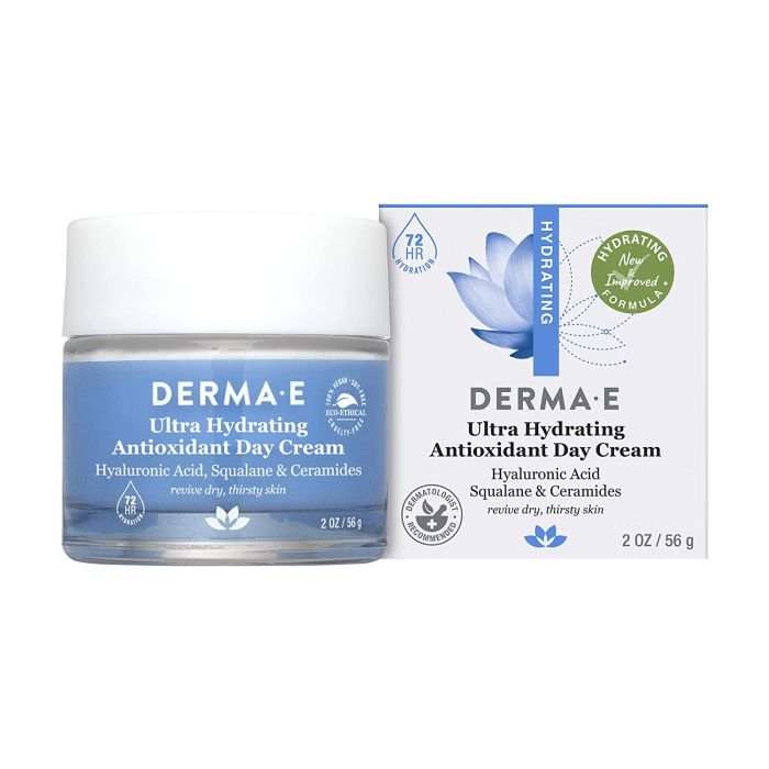 Derma E Ultra Hydrating Antioxidant Day Cream Vegan 2 Oz Skin Care - supplemynts.com