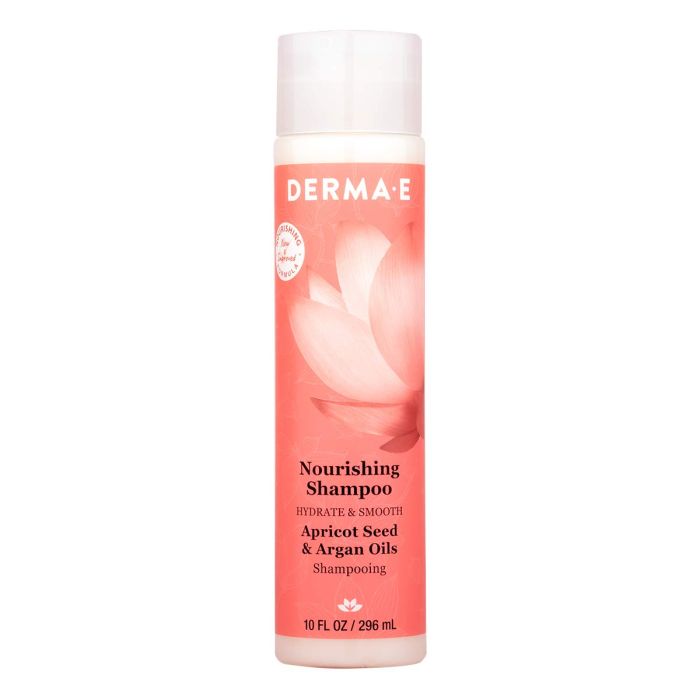 Derma E Vegan Nourishing Shampoo Apricot Seed Argan Oil 10 Oz - supplemynts.com