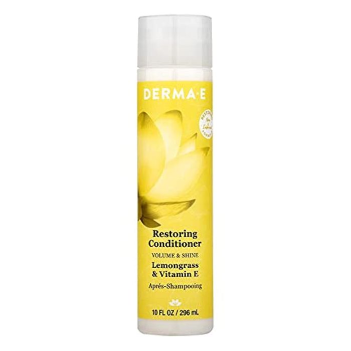 Derma E Vegan Restoring Conditioner 10 Oz Volume Shine Lemongrass - supplemynts.com