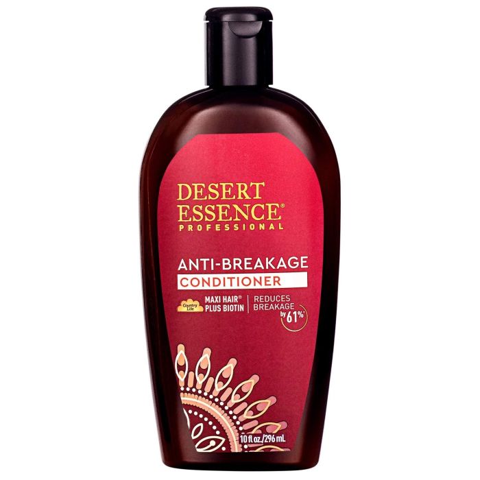 Desert Essence Anti Breakage Conditioner 10 Oz Keratin Provitamin B5 - supplemynts.com