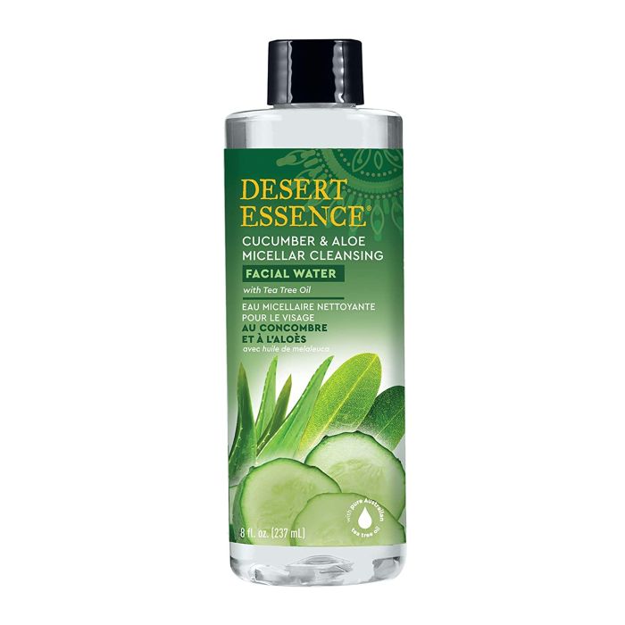 Desert Essence Cucumber Aloe Micellar Cleansing Facial Water 8 Oz - supplemynts.com
