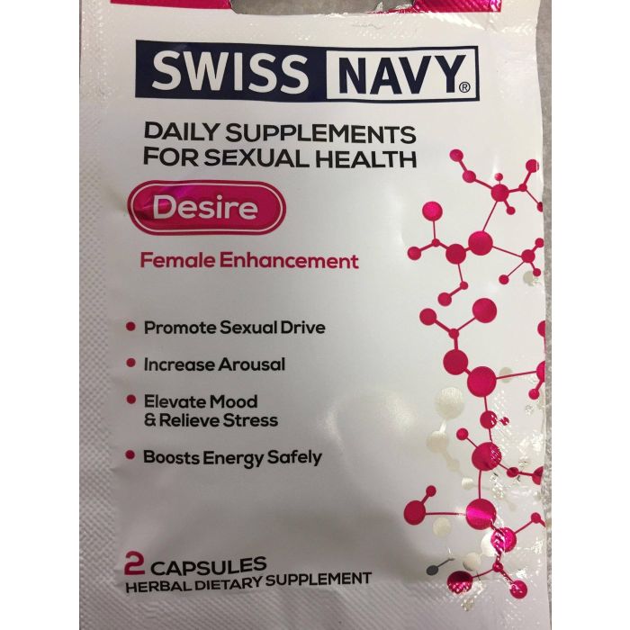 Desire Female Enhancement 2 Capsules Swiss Navy - supplemynts.com