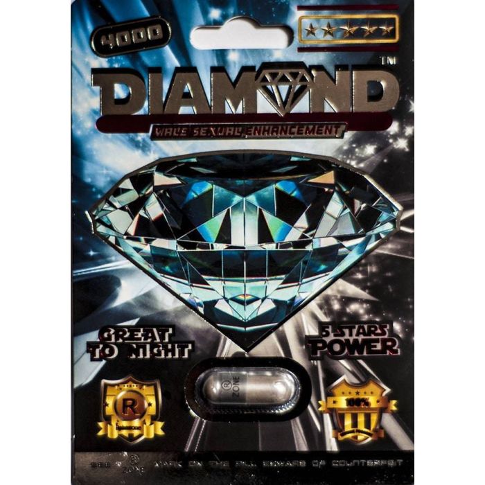 Diamond 4000 5 Stars Power Male Sexual Enhancement Pill - supplemynts.com