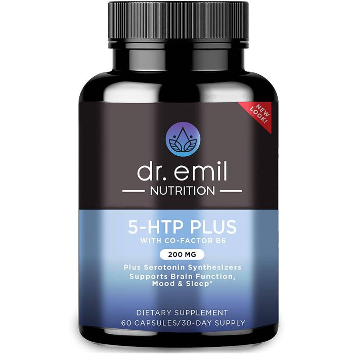 Dr. Emil Nutrition 5 Htp Plus Serotonin Synthesizers 30 Caps - supplemynts.com