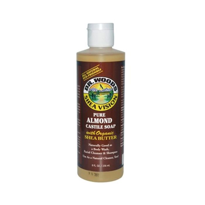 Dr. Wood Soothing Almond Castile Soap Shea Butter All Skin Types - supplemynts.com