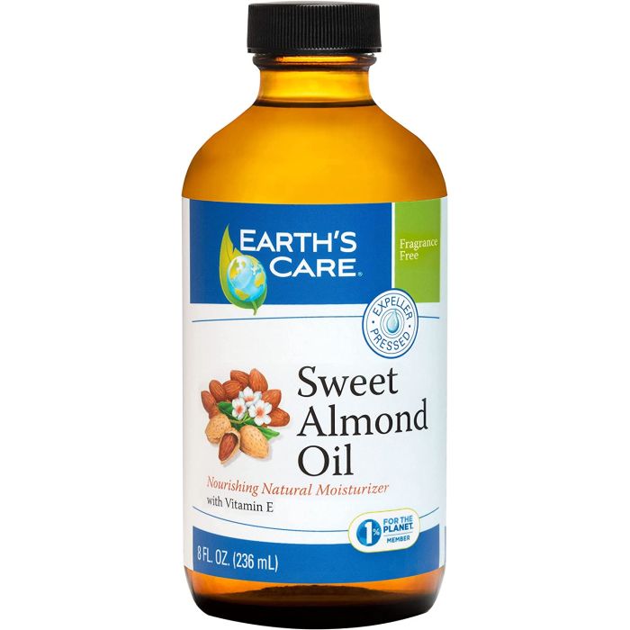Earth's Care Nourishing Natural Moisturizer Sweet Almond Oil 8 Oz - supplemynts.com