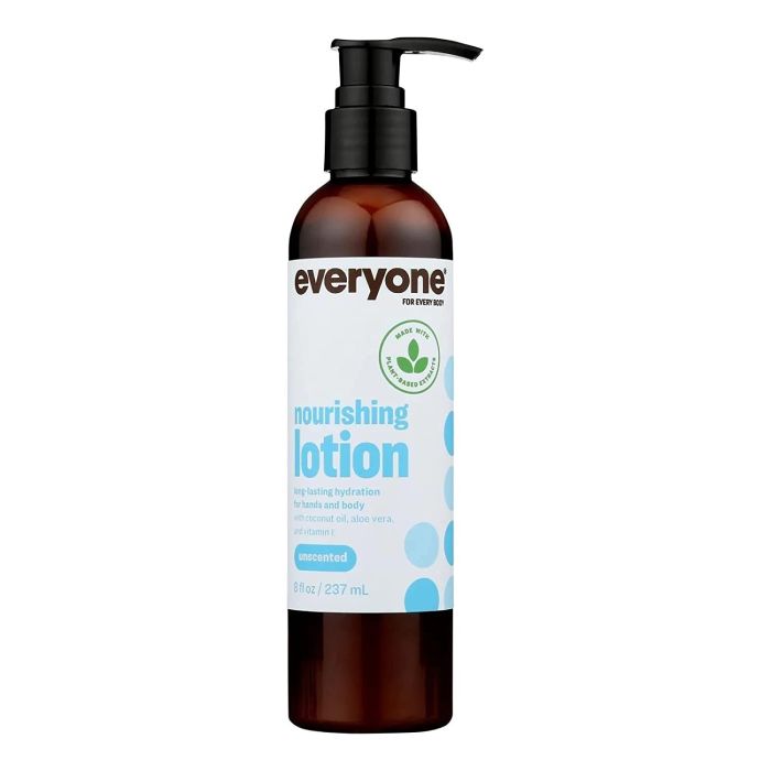 EO Nourishing Unscented 2in1 Lotion 8 Oz Long Lasting Hydration - supplemynts.com