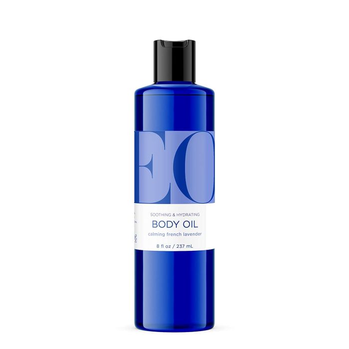 EO Relaxing Calming French Lavender Body Oil 8 Oz Cruelty Free - supplemynts.com