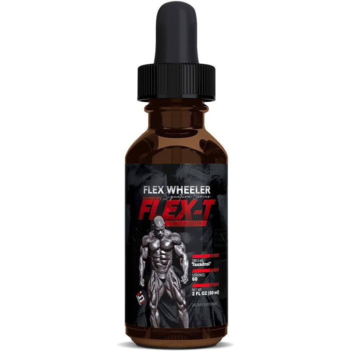 Flex Wheeler Liquid Testosterone Booster Signature Series Flex-t Men - supplemynts.com