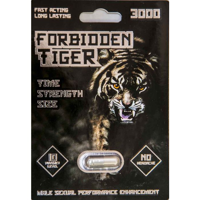Forbidden Tiger 3000mg 7 Days Male Sexual Enhancement Pill - supplemynts.com