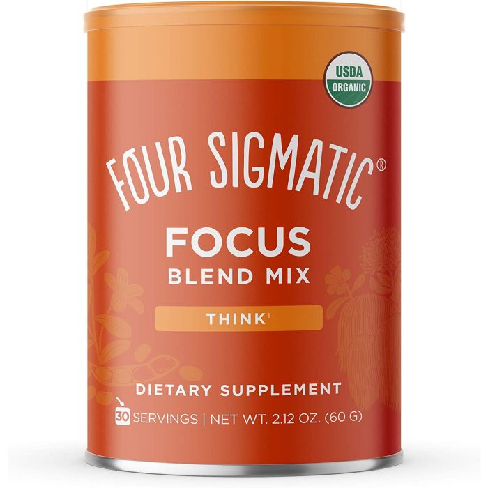 Four Sigmatic Focus Blend Mix 30 Serving Dietary Supplement Vegan - supplemynts.com