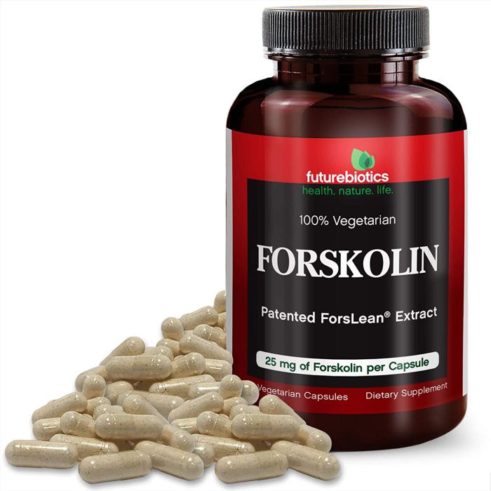 Futurebiotics Forskolin 25mg 60 Vegetarian Capsules Weight Management - supplemynts.com