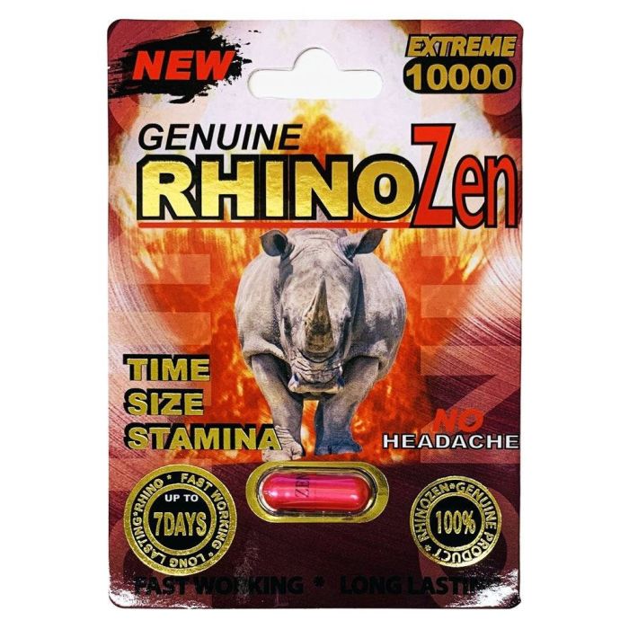 Genuine Rhinozen Extreme 10000 Male Enhancement Pill - supplemynts.com