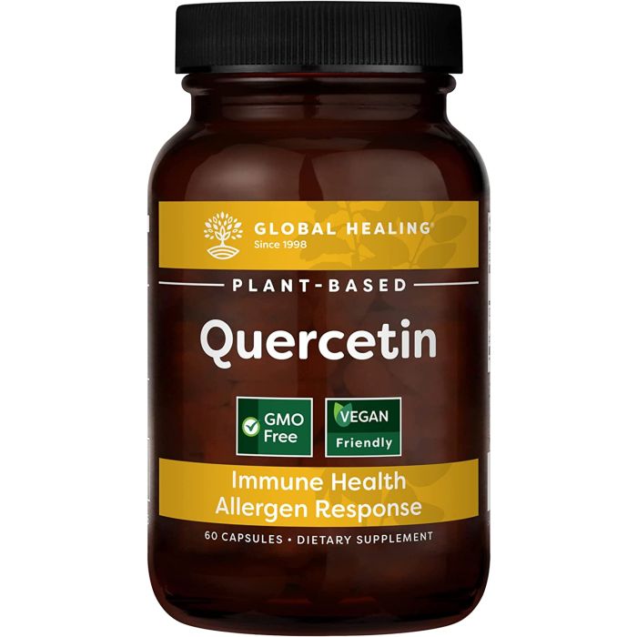 Global Healing Plant Based Quercetin 60 Capsules Immune Support - supplemynts.com