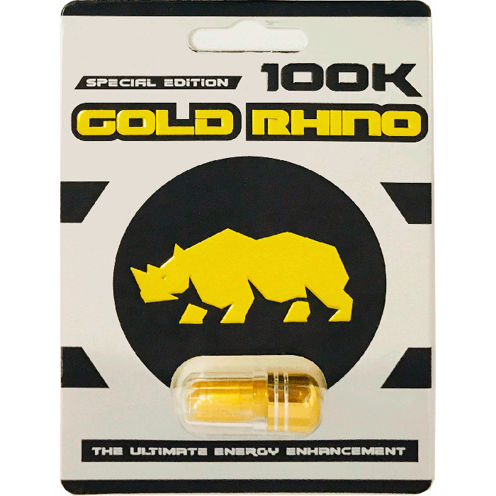 Gold Rhino 100k Male Enhancement Pill Special Edition - supplemynts.com